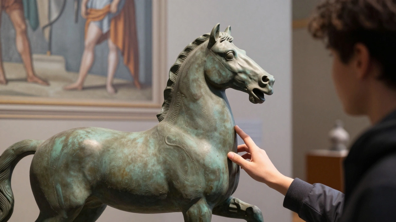 Accessible Exhibition Design: Tactile Models and Audio Guides for Inclusive Museums