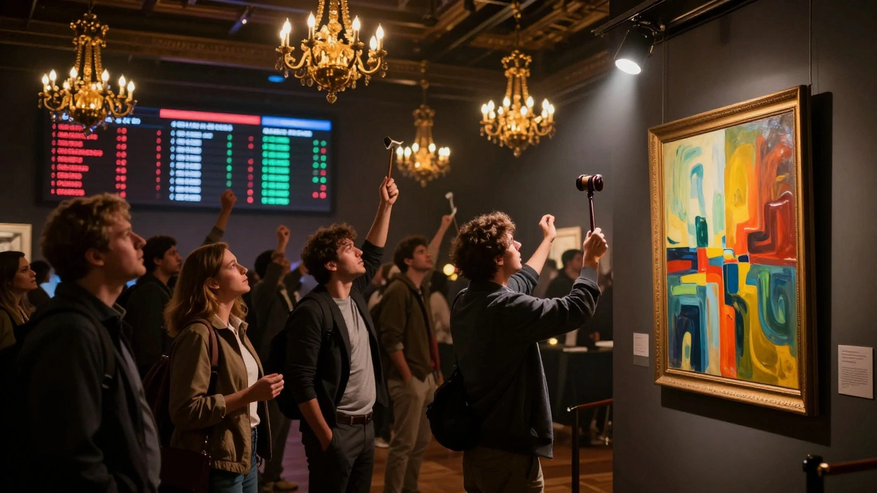 Auction Market vs Gallery Market: How They Really Compare