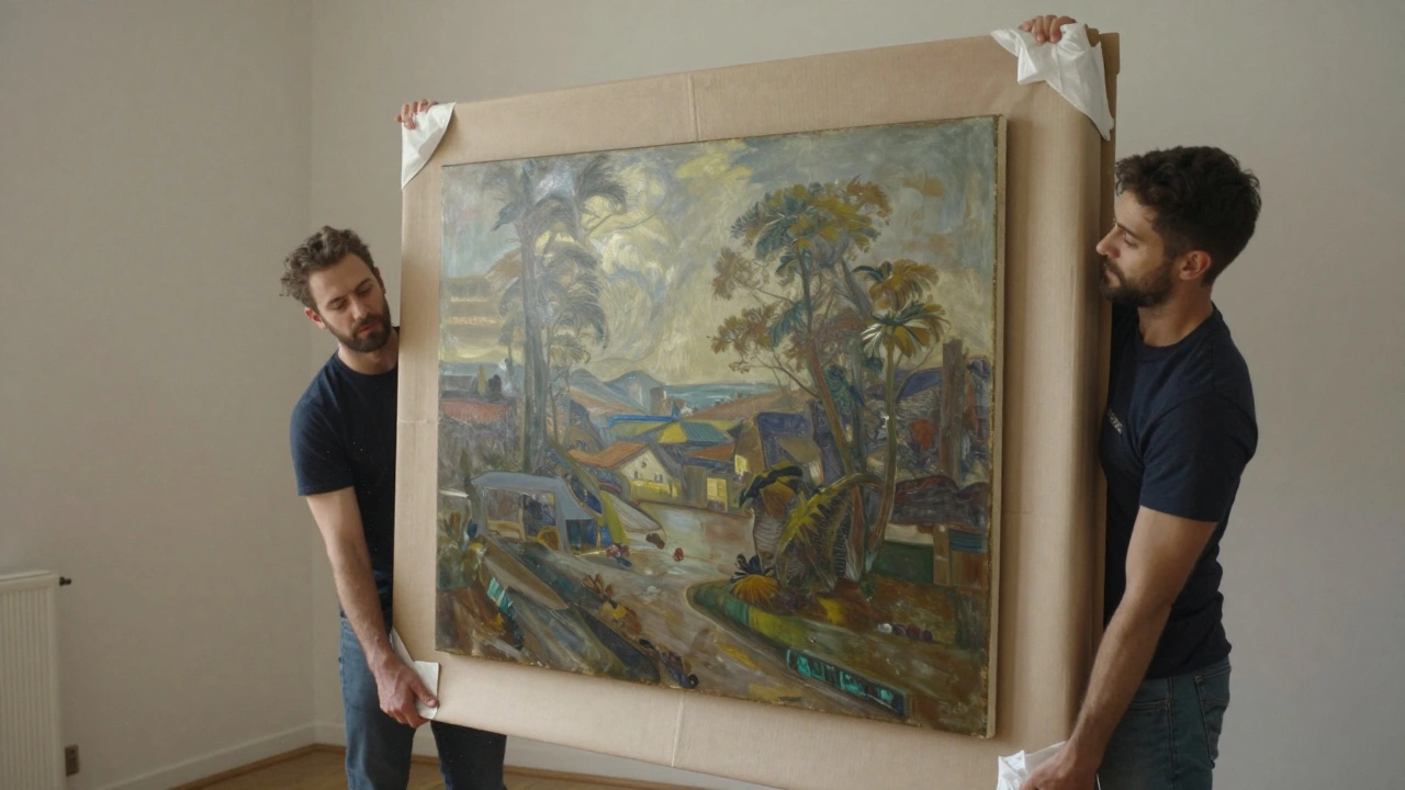 Handling Artwork Safely: Moving and Display Techniques