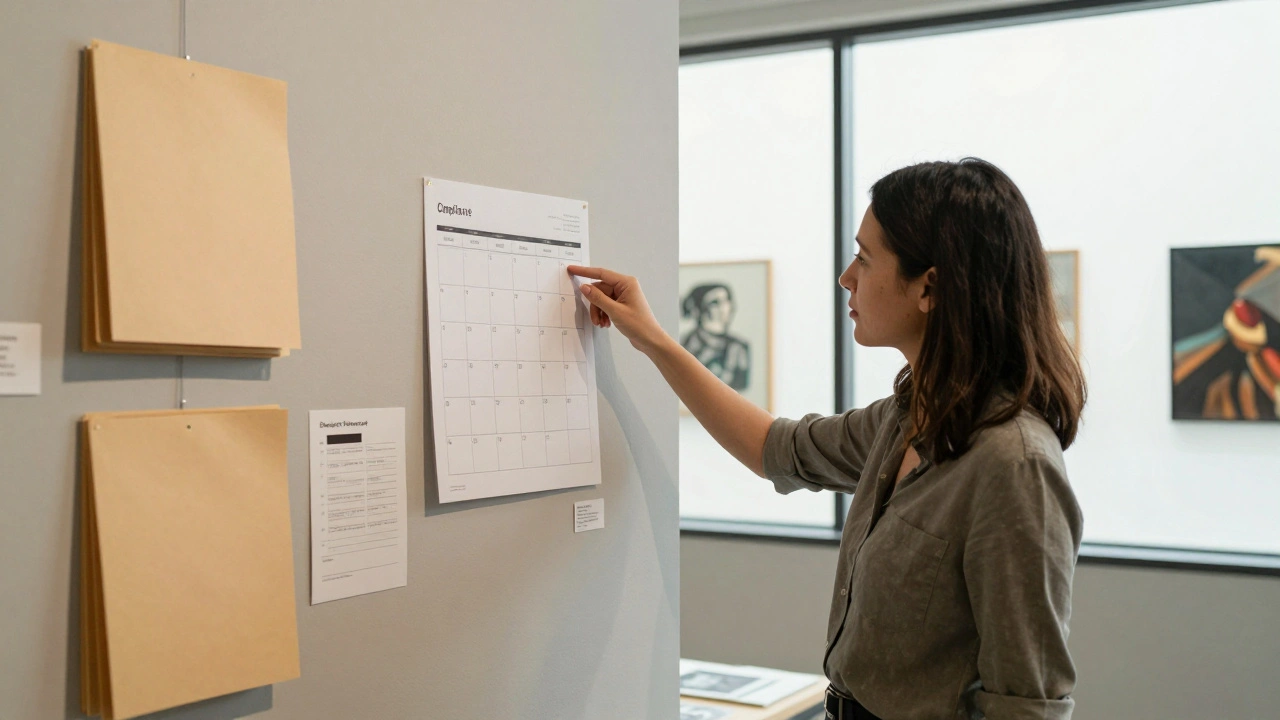 Legal Compliance Calendar for Gallery Managers: Key Dates and Deadlines for 2026