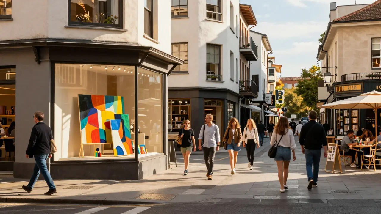 Art Gallery Site Selection: Market Analysis & Location Strategy