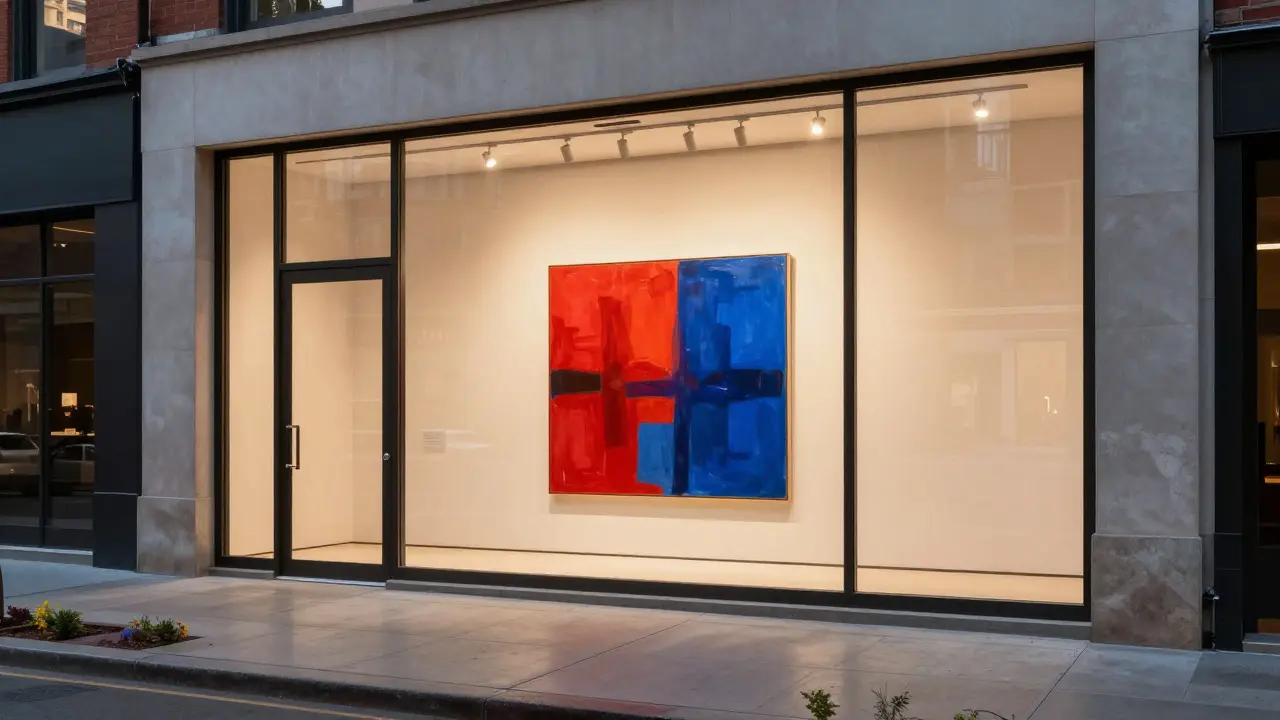 Gallery Storefront Design: Maximizing Street Presence and Window Impact