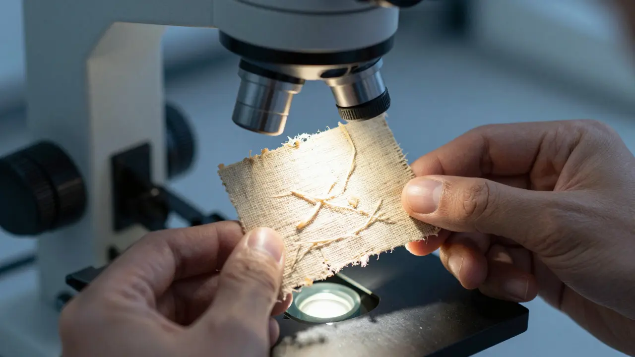 Microscopy for Art Authentication: Analyzing Fibers, Ground, and Varnish