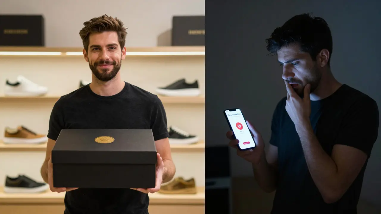 Two customers reacting differently to limited edition pricing strategies