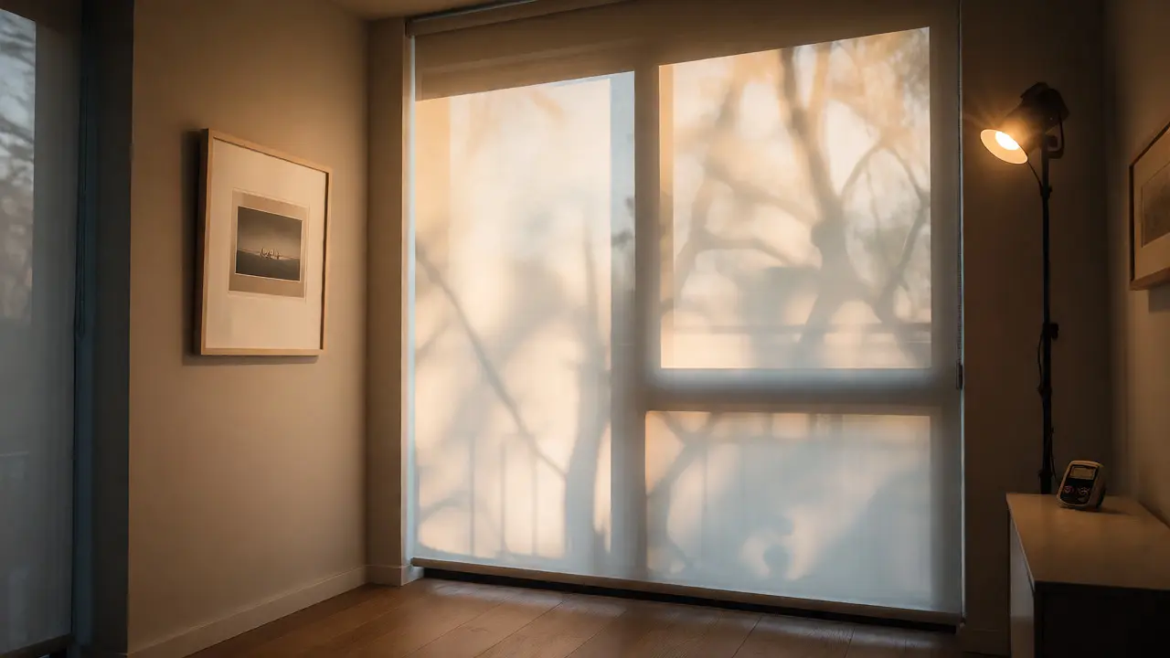 Artwork protected by UV-filtering window film and museum-grade LED lighting